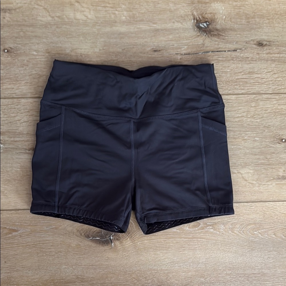 Women's Dark Grey Athletic Shorts